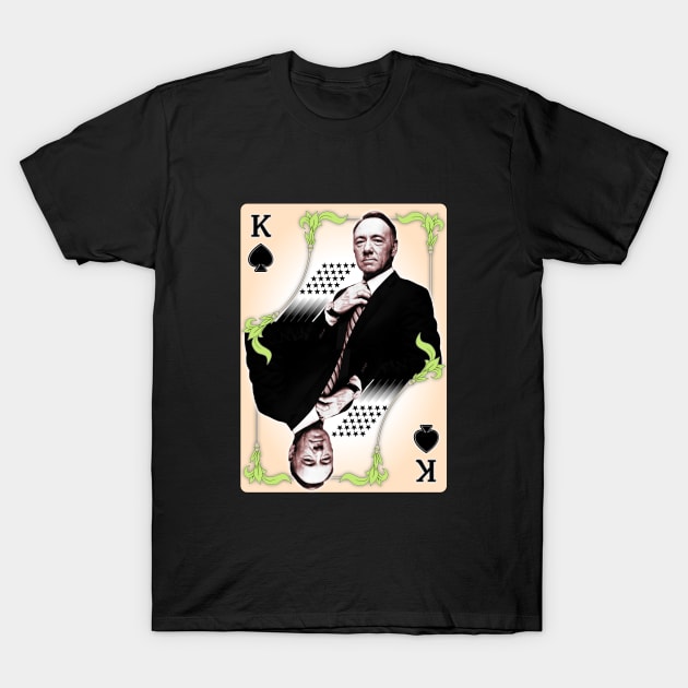 The King of Spades T-Shirt by Aine Creative Designs